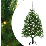  Božićno drvce s 150 LED svjetlima s stalakom Zelena 120 cm PE | shoptok.hr