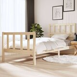  Posteljni okvir iz trdnega lesa 90x200 cm, (20644075) | Shoptok.si