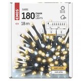 Emos LED božična veriga utripajoča, 18 m, zunanja in notranja, topla/hladna bela, časovnik D4AN03 | Shoptok.si