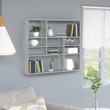  Zidna polica boja hrasta sonome 90x16x78 cm konstruirano drvo | shoptok.hr