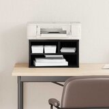  Držač za printer Crni hrast 40 x 32 x 22,5 cm Konstruirano drvo | shoptok.hr