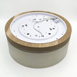  Brilagi - LED stropna svetiljka BELLADONNA 2xE27/15W/230V, prečnika 40 cm, krem/hrast | Eponuda.com