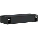 Stolna montirana na zid Crna 87 5 x 34 5 x 17 cm | shoptok.hr