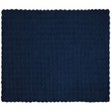  Lažni zec deka Morska plava 220 x 240 cm Poliester | shoptok.hr