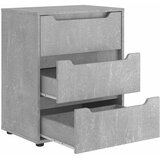  Komoda VISNES beton siva 60x40x73 cm konstruirano drvo | shoptok.hr