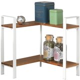 Wenko 53025100 - Polica LOUISA 30x33 cm bela/smeđa Cene