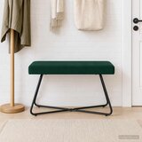  Klupa Tamnozelena 80 x 40 x 45 cm Baršun | Eponuda.com