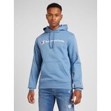Champion Authentic Athletic Apparel Big Logo Fleece Hoodie Blue S