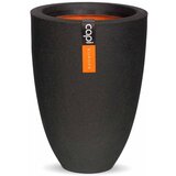 Capi Vaza Urban Smooth elegantna nizka 26x36 cm črna, (20693307) Cene