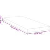  Jastučići za madrace Bijelo 80 x 200 cm | shoptok.hr