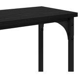  Konzolnistol Crni hrast 146 x 22.5 x 75 cm Konstruirano drvo | Eponuda.ba