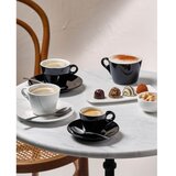 BonBistro Crna porculanska šalica za latte 280 ml Barista – | shoptok.hr