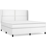  The Living Store Box spring postelja z vzmetnico bela 180x200 cm umetno usnje - Box Spring Postelja, (21450182) | Shoptok.si