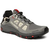 Salomon Čevlji Techamphibian 5 L47114900 Pewter/Moth/Fiery Red Cene