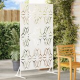 Metalni panel ograde Bijela Metal Velik Dekorativni umetci | shoptok.hr