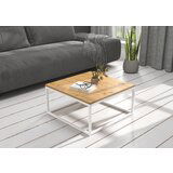 ADRK Moderna kavna mizica BELTEN 65x65 cm - BELA-HRAST Cene