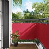  Balcony ekran Tamno crvena 90 x 500 cm | shoptok.hr