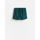 Reserved MEN`S SWIMMING SHORTS - tamnozeleno Cijene