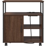  Uredski ormar Smeđi hrast 60 x 46 x 67 cm Konstruirano drvo | shoptok.hr