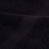 Premium ručnici za ruke SOLUND 4 kom. crni 50x100 cm 600 g/m² | shoptok.hr