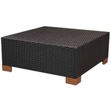  Vrtna sedežna garnitura z blazinami 10-delna poli ratan črna, (20679562) | Shoptok.si