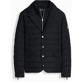 Ombre Men's quilted jacket with jacket cut - black | Eponuda.ba