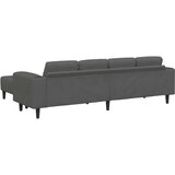 SOFA Tamno siva 250 x 188 x 76 cm Kordura tekstil | Eponuda.com