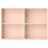 Hammel Furniture Svijetlo ružičasta viseća biblioteka 89x61x32,5 cm Mistral – Cijene