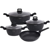Shumee set lončkov z marmornim prevlekom proti prijemljanjem, 7-DELNI klausberg KB-7674, (21384422) Cene
