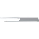  Držač za ravno montiranje 2 pcs Srebrno 75 x 66 mm Čelik | shoptok.hr