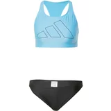 Adidas Športne bikini turkizna / črna