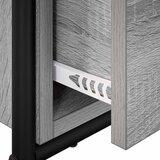  Konzolna stolica Siva Sonoma 90 x 33 x 80,5 cm | shoptok.hr