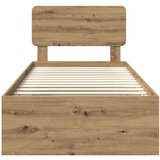  Okvir za krevet Umjetnička hrastovina 75 x 190 cm | shoptok.hr