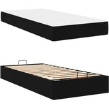  Okvir kreveta s madracem 2 pcs Crna tkanina | shoptok.hr