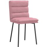  Jedilni stoli 2 kosa roza žamet, (21822431) | Shoptok.si
