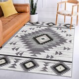 Mila Home svetlo siva pralna preproga 160x230 cm ethnic geo – | Shoptok.si