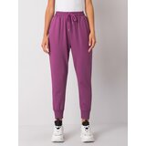 FANCY Sweatpants-FA-DR-6388-1.91-dark purple | Shoptok.si