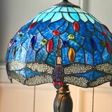  Endon 64090 - Stona lampa Tiffany DRAGONFLY 2xE27/60W/230V prečnik 30 cm | Eponuda.com
