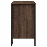 Ormarić za umivaonik smeđa boja hrasta 60x35x60 cm drveni | shoptok.hr