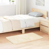 vidaXL Čupavi tepih s visokim vlaknima NAVARRA krem 60x100 cm