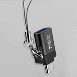 Yesido OTG adapter (GS06) - Type-C na USB 3.0 Plug & Play 5Gbps - črn | Shoptok.si