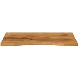  Ploča za radni stol zaobljena 80x50x2,5 cm od drva manga | shoptok.hr
