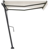  Samostojeća tenda na ručno uvlačenje 300 x 250 cm krem | shoptok.hr