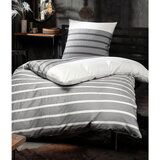 Janine POSTELJNINA 135/200 cm mako saten siva | Shoptok.si