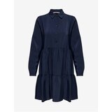 Only Dark blue ladies shirt dress Sandy - Women | shoptok.hr