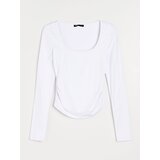 Sinsay Bluza s ukrasnim nabiranjem | shoptok.hr