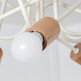  plafonski luster oxford 5xE27/15W/230V borovina/krem | Eponuda.com