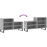  za cipele boja betona 102x36x60 cm konstruirano drvo | shoptok.hr