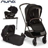 Nuna® dječja kolica 4u1 triv™ next + lytl™ + arra™ flex caviar + isofix baza next | shoptok.hr