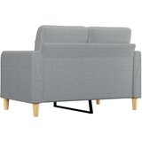  Dvosjed od tkanine svjetlosivi 120 cm | shoptok.hr